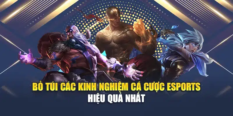 Bỏ Túi Các Kinh Nghiệm Cá Cược Esports Hiệu Quả Nhất